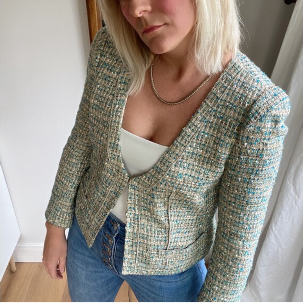 AnnTaylor Vintage Cropped Blazer